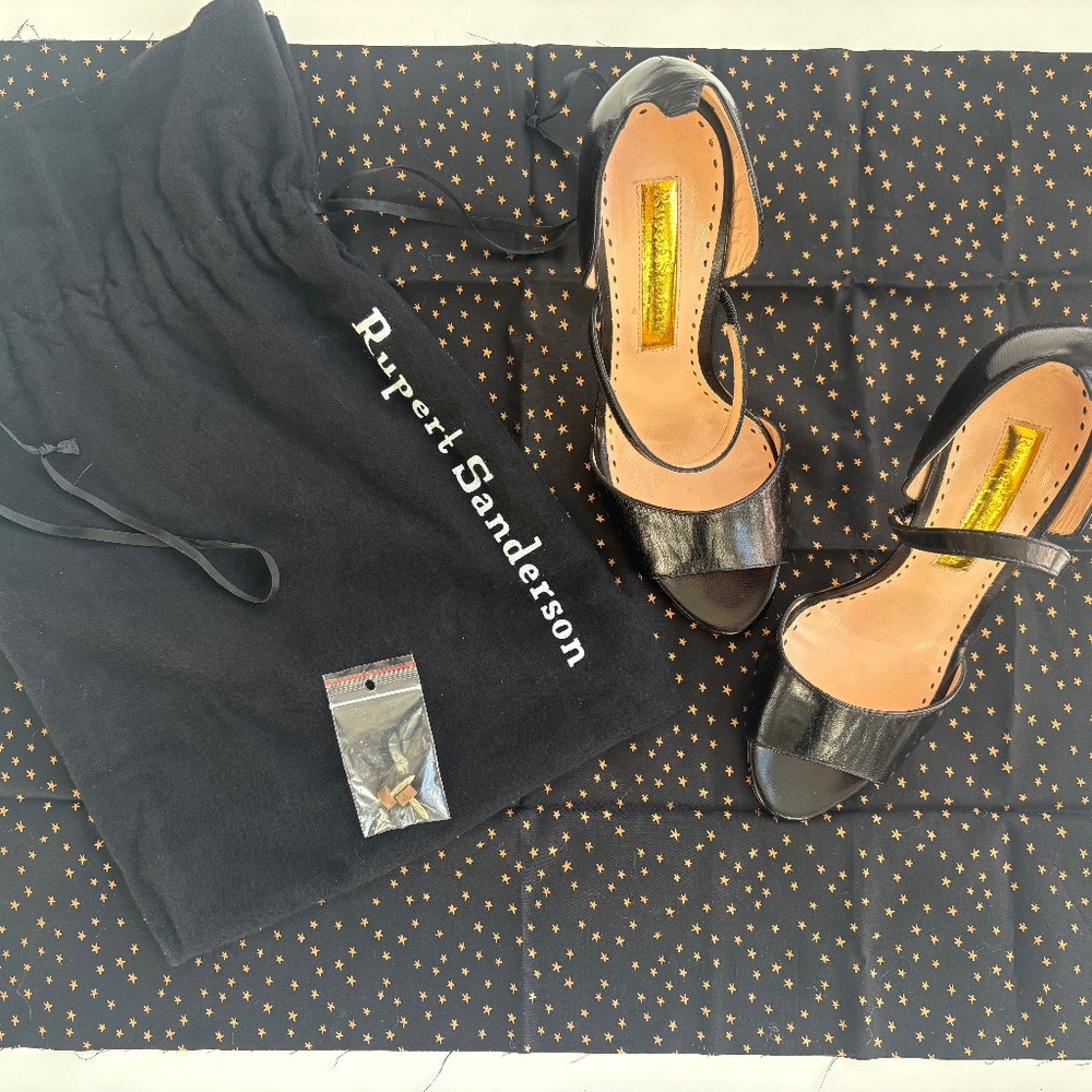 Rupert Sanderson Black Heels